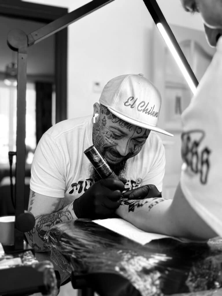 Roberto aan het werk