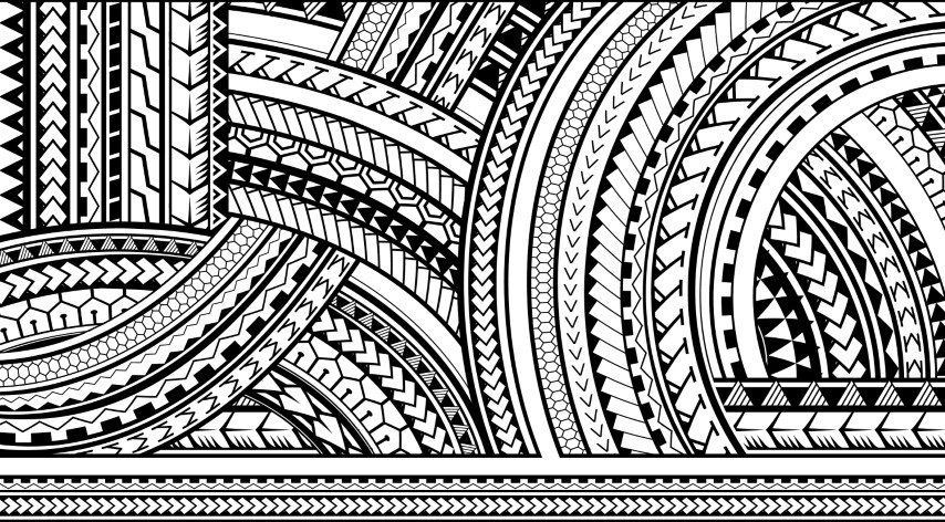 Maori tattoo ontwerp